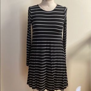 Stripe swing dress